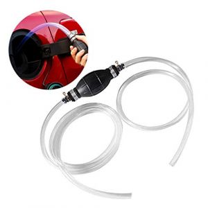Coriver Pompe à Main à Siphon à Haut débit avec Tuyau de Siphon 2M, Pompe de Transfert Manuelle Pompe de Transfert de Liquide Portable pour gaz Essence (Coriver, neuf)