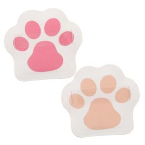 minkissy 2 Pièces Coussin De Maquillage En Poudre Fond De Teint Bouffant Patte De Chat Poudre À Modeler Éponge De Maquillage Applicateur De Fond De Teint Petites (Master Self, neuf)