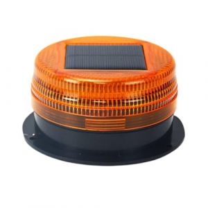 Gyrophare D'avertissement LED, Gyrophare &Eacute;nergie Solaire Sans Fil Rechargeable Lampe, Lumi&egrave;re D&rsquo;avertissement Magn&eacute;tique Rechargeable Feux Clignotants, Stroboscopique LED Pour Machines V&eacute;hicule (flowwer, neuf)