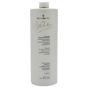 Medavita Blondie Ice Shampooing Illuminateur Pour Blond Froid 1250ml (lovethehair, neuf)