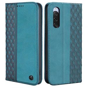 CXTcase Coque pour Sony Xperia 10 V, Housse en Cuir PU Pochette Portefeuille Magn&eacute;tique Etui de Protection, Flip Case pour Sony Xperia 10 V, Vert (Zhongtian Technology Company, neuf)