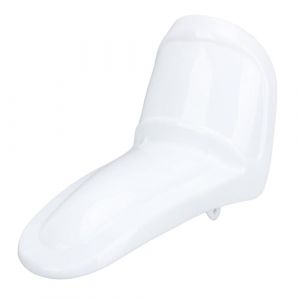 Yosoo Garde-Boue Moto Garde-Boue Avant Plastique Couvre-Roue pour PW50 PY50 1998 &agrave; 2024 (White) (riuty, neuf)
