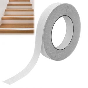 Huweko Bande Antiderapante Escalier Transparente 10 m x 2 cm,Ruban Adh&eacute;sif Antid&eacute;rapant Transparent,Scotch Antid&eacute;rapant Transparents,Ruban Adh&eacute;sif S&eacute;curit&eacute; Escalier pour Int&eacute;rieur et Ext&eacute;rieur Travail (Zhang Yanfang52121, neuf)