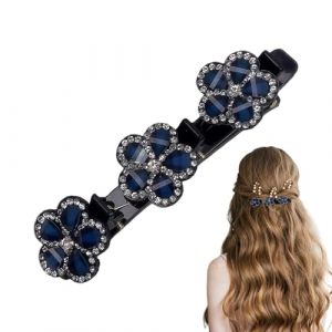 Barrettes Pour Femmes | Accessoires Élégants Avec Strass Brillants,Pinces Griffe Mignonnes - Pour Cadeaux Femmes Et Filles Quotidien Soirées Événements Décontractés (yaomuy, neuf)