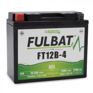 Batterie YT12B-BS FT12B-4 Fulbat au gel Pr&ecirc;te &agrave; l'emploi Ducati Hypermotard 796 821 1000 1100 (Ponera, neuf)