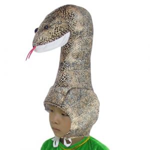 Rrlihjgu Chapeau de serpent 2025 Nouvel An, chapeau de costume de serpent - Bonnet de cosplay serpent en peluche mignon, couvre-chef animal | Chapeau de serpent chinois du Nouvel An, Accessoires de (winklike, neuf)