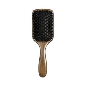YIORYO Brosse &agrave; cheveux en poils de sanglier pour homme et femme, brosse &agrave; poils de sanglier et poils en nylon pour cheveux humides/secs, lissage, massage, d&eacute;m&ecirc;lage, brosse quotidienne pour am&eacute;liorer (wuhanshipengyuyushangmaoyouxiangongsi, neuf)