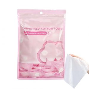 Serviette Compress&eacute;e &ndash; 100 Pi&egrave;ces Mini Portables Emball&eacute;es Individuellement | Serviette De Bain De Voyage, Gants De Toilette | Accessoire D'hygi&egrave;ne Compact, Gants De Toilette Jetables Pour Dortoir, Bu (yuelongsha, neuf)