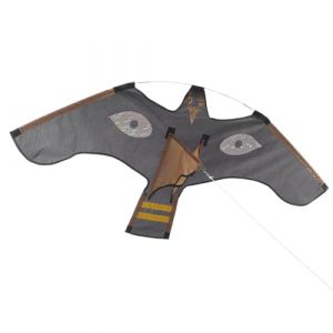 Cerf-Volant Hawk Bird, cerf-Volant effaroucheur d'oiseaux, Cerf-Volant r&eacute;fl&eacute;chissant &agrave; Plumes pour Les Cultures, Cerf-Volant Volant de d'effaroucheur d'oiseau de Protecteur de Ferme, Cerfs-Volants d' (pistaw, neuf)