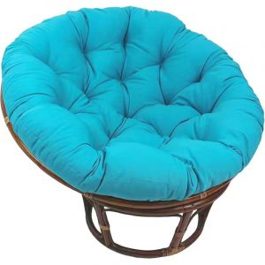 Coussin de Jardin, Coussin Fauteuil rotin, Fauteuil Jardin, Suspendu, Rond Coussin de Chaise, Coussins de siège pour l'intérieur/extérieur Coussins de siège Ronds Coussins de Jardin pour la Maison (LWX SHOP, neuf)
