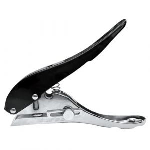 Perforatrice à trou unique – Perforatrice à main robuste pour cartes, plastique, carton, outil de bricolage, trous de 8 mm (noir) (Gifts Mate, neuf)