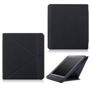 &Eacute;tui pour liseuse Kobo Forma 8" en cuir PU de qualit&eacute; sup&eacute;rieure avec fermeture magn&eacute;tique et fonction veille/r&eacute;veil automatique pour liseuse Kobo Forma 8" 2018 - Cuir PU de qualit&eacute; sup&eacute;rieure (noir) (shaofeng store, neuf)