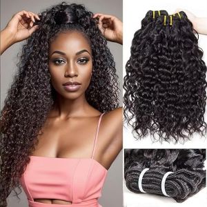 Tissage Bresilien Boucle Tissage Cheveux Naturels Bouclés Meches Tissage Naturel Bouclés 18 20 22 Pouces Meches Bresiliennes Bouclées Cheveux Humains Human Hiar Bundles Tissage Naturel Cheveux Humain (PF hair products, neuf)