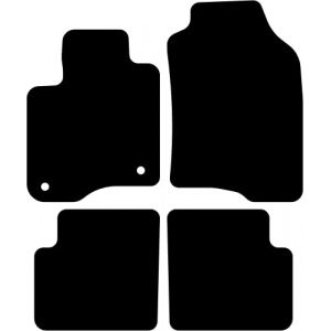 Kovvar Tapis de Sol Compatible avec Fiat Panda 319 2012-2025 Correspondant &agrave; la Version: 312 | Tapis Passager sans Fixations | Qualit&eacute;: Basic (Kovvar, neuf)