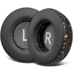 SOULWIT 90mm Tissu en Maille Mousse Coussin Coussinets pour AKG Pro Audio K845 K845BT K545 K540 K275 K267 K245 K182 K167 Casque, Coussinets avec de la Mousse d&rsquo;Isolation du Bruit (SoloWIT Store, neuf)