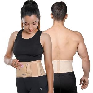 Wonder Care Ceinture de soutien pour hernie ombilicale ou hernie ombilicale, soulage la douleur en cas de hernie, beige, taille 3XL (Wonder Care Europe, neuf)