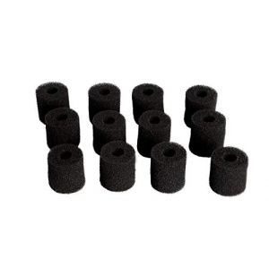 LTWHOME Compatible Mousse Carboné de Filtre Tapis Convient pour Eheim 2628080 Aquaball 2208 2210 2212/60 130 180,Biopower 160 200 240 (Paquet de 12) (honest-fly, neuf)