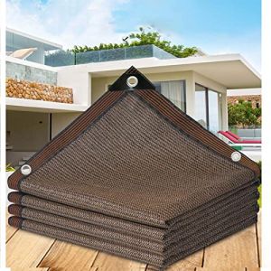 ZHJSHOU Filet d'ombrage pour Terrasse, Couvertures De Plantes De Serre,95% Anti-UV B&acirc;che D'ombrage,Toile d'Ombrage Pergola Serres Filet Coupe Vent pour Plantes de Jardin,5X7m/16.4X22.97ft (ZHJSHOU, neuf)