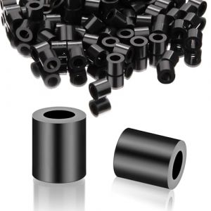 SWTYExt 100 Pi&egrave;ces Entretoise M4-7X5 mm ABS Entretoise Plastique Rondelle Plastique Rondelles Rondelle Nylon Entretoise Caoutchouc pour Vis Non Filet&eacute;es M&eacute;canique (YangSiMuShangMao, neuf)