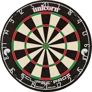 Unicorn Cible de fléchettes Eclipse Pro2 Unisexe, Noir, Taille Unique (DartshopperFR, neuf)