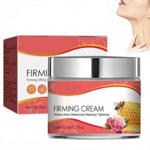 Crème Raffermissante Pour Le Cou,Anti Double Menton,Soins Pour Le Cou Et Le Décolleté Creme,Crème Anti-âge Pour Le Cous,Huile Corporelle Liftante Au Collagène,Créme Anti-Rides Pour Femme Et Homme (1) (FEIBAO&-Wu, neuf)
