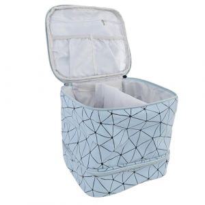 &Eacute;tui de Rangement pour Vernis &agrave; Ongles, Peut Contenir 30 Bouteilles, &eacute;tui de Transport pour Vernis &agrave; Ongles Double Couche, Sac de Rangement pour Vernis &agrave; Ongles avec Poign&eacute;es, (Shenganhe, neuf)