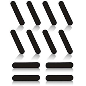 JUKOTA 12pcs Bande De Plomb Adhésives De Golf Bande De Ruban Adhésif Golf Bandes De Plomb Lestées Pour Ajouter Du Poids À La Raquette De Tennis Du Club De Golf,Protéger Le Bord de la Pagaie,5g (CAR PARTS FOR ALL, neuf)