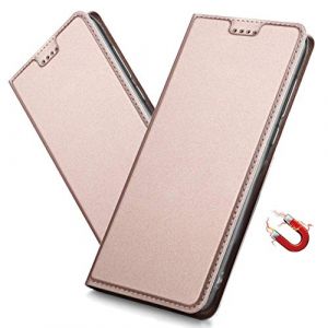 MRSTER Coque pour Sony Xperia XA1 Ultra Housse, Étui à Rabat avec Carte Fentes, Fermeture Magnétique, Antichoc Ultra Mince Protection Case pour Sony Xperia XA1 Ultra. DT Pink (MRSTER, neuf)