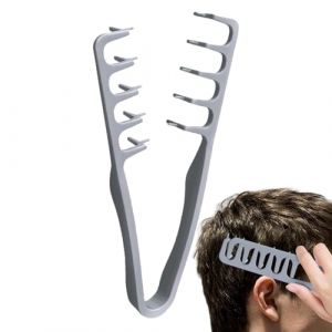 Peigne &agrave; cheveux pour homme &ndash; Accessoire de toilettage d&eacute;m&ecirc;lant &ndash; Peigne de barbier | Pour salon, maison, dortoir, voyage, h&ocirc;tel, salle de bain, coiffeur, homme, femme, p&egrave;re, mari, petit ami, m&egrave;re (jiaxiaoxuaN, neuf)