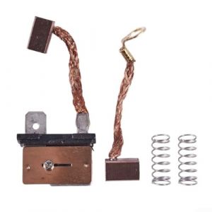 Ensemble de balais de charbon pour moteur hors-bord 115225HP Trim and Tilt 64E43892 64E4389100 Compatible avec différents modèles de moteur pour un fonctionnement fiable (MenQind, neuf)