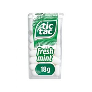 Lot de 10 etuis TIC TAC menthe 18 grs (BRITISH GOOD'S, neuf)