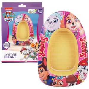 Sambro Paw Patrol Skye Everest Bateau gonflable Ponton Rose 100 x 60 cm (Humbi Toys, neuf)