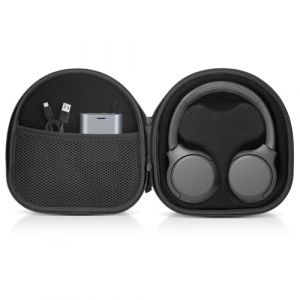 Zocipro Étui Housse Rigide pour Sony Casque WHCH720N WHCH520 WH-1000XM4, JBL Tune 510BT 520BT 710BT 720BT, Étui Protecteur pour Casque d'écoute avec Compartiment Intérieur Amovible (Noir) (HTB668, neuf)