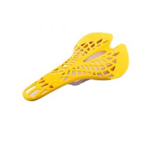 Coussin Araign&eacute;e de V&eacute;lo, 265 x 131 x 63 mm/10,4 x 5,2 x 2,5 po Coussin de V&eacute;lo Coussin de Si&egrave;ge Toile D'araign&eacute;e Selle Si&egrave;ge Creuse pour V&eacute;lo pour VTT V&eacute;lo de Route Cyclisme (Jaune) (YuchooesEU, neuf)