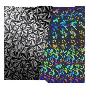 Hzdadeve 256x268mm pour Kobra 3 / Combo/ACE pro double face Pei panneau de construction feuille PEO lit chauffant ressort acier plate - forme flexible double face slide optique (HZDEU, neuf)