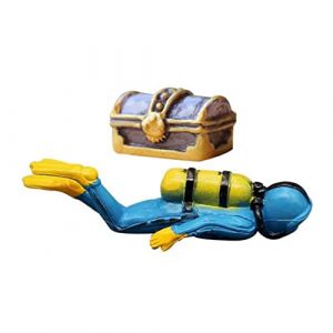Mini Plongeur Figurines sous-Marines Diver Figure Miniature De Plongée pour Ocean Scène Disposition Ornements (LAILAILIU, neuf)