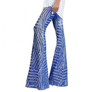 Tenue Disco Femme Pantalon Paillette Femme Rouge Ann&eacute;e 50 Rose Sequins Deguisement Noir Chic Et Elegant Large Hiver D&eacute;guisement 70 Costume Hipp De Danse Fille Robe Carnaval Jean Velours Fluide Xs (keicyd, neuf)