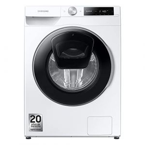 Samsung WW90T684DLE/S3 Machine à laver Addwash Série 6 avec technologie Ecobubble, Digital Inverter et Intelligence Artificielle Blanc 9 kg (Tek4life, neuf)