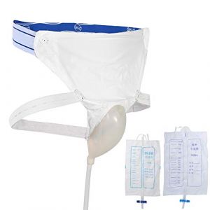 Sac d'urine r&eacute;utilisable pour homme et femme, collecteur d'urine, urinoir en silicone, adultes, homme, femme, sac &agrave; pipi &acirc;g&eacute;, urinoir avec sacs d'urine, utilisation en ext&eacute;rieur (Women Type) (Gegong-EU, neuf)