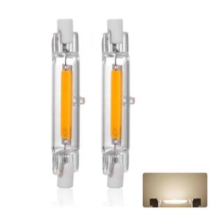 Ampoule LED R7S 78mm 15W Dimmable, Blanc Naturel 4000K, 1500LM, Lin&eacute;aire Ampoule Remplacer Halog&egrave;ne J78 150W, &Eacute;clairage &agrave; 360 Degr&eacute;s, OCB R7S LED 78mm pour Couloirs et Appliques Murales, 2 Pi&egrave;ces (XALDSMYXGS, neuf)