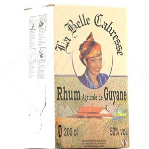 LA BELLE CAPRESSE Cubi Rhum Blanc 50° 2 L (Rhum  Attitude, neuf)