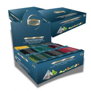 Lipton - 2 Coffrets Exclusive Collection, Coffret Th&eacute;s et Infusions, 9 Go&ucirc;ts Diff&eacute;rents, Vitalit&eacute;, Certifi&eacute; Rainforest Alliance, Lot de 2x108 Sachets (PENNGUIN-FR-CAMON, neuf)