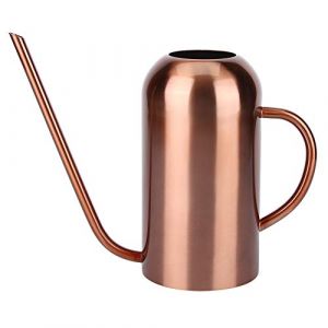 Arrosoir en Acier Inoxydable, 1,5 L Arrosoir pour Plantes Succulentes Rétro à Longue Bouche, Arrosoir en Acier Inoxydable pour Plantes d'Intérieur et d'Extérieur (Or Rose) (Jenngaoo, neuf)