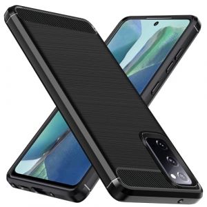 ivoler Coque Silicone pour Samsung Galaxy Note 20 4G / 5G, [Protection Antichoc Militaire] &Eacute;tui de Protection, Mince Souple TPU Anti-Rayures Dos Bumper Housse, Noir (AYRmall-AMFR, neuf)