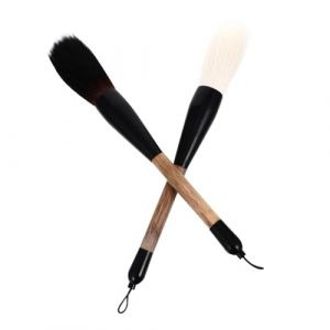 VILLCASE Ensemble De 2 Pinceaux De Chinoise De Taille Soigneusement Conçus En Poils De Chèvre Et Poils De Chèvre Pour L'art Et La Peinture (Farrar Fae, neuf)