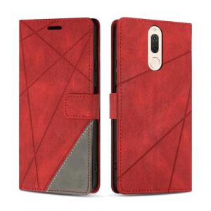 SONWO Coque pour Huawei Mate 10 Lite/Nova 2i, Protection Housse Etui en Cuir PU Portefeuille avec Emplacements Cartes et Fonction Support pour Huawei Mate 10 Lite/Nova 2i, Rouge (SONWO EU STORE, neuf)
