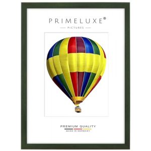 PrimeLuxe Cadre photo en bois 20 x 100 cm (Dimension de l'image) en Vert-essuy&eacute; | Couleur et taille s&eacute;lectionnables | pour affiches | Puzzle | collage de photos (E-Commerce DELUXE, neuf)