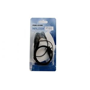 NAUZER PTT-32 / C&acirc;ble avec Micro PTT Compatible avec Le Casque de Chasse PELTOR SPORTTAC (PTT32-S2-ICOM) (LOCURA DIGITAL, neuf)