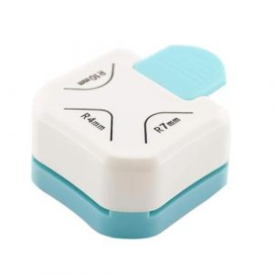 Perforatrice d'angle 3 en 1 pour papier, Arrondisseur D'angle Pour Photos, Perforatrice angle arrondi, pour Papier Scrapbooking, Plastique Fou, Bullet Journaling, Carte de Vœux, Décoration (EUROEDI SPEDITION, neuf)