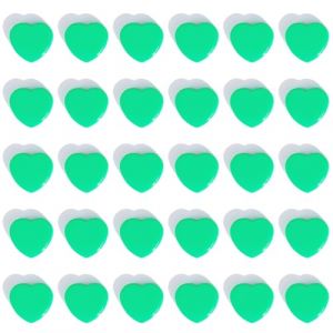 ZDZBLX Aimant Frigo Aimant Puissant, 30Pcs Aimants Tableau Magnétique Magnet Frigo Aimant Plat Petit Aimant Tableau Blanc Mini Aimant Magnets Decoratif, pour Tableau Magnetique Frigo (Coeur, Vert) (Shenzhen Baolixin Trading Co.,  Ltd, neuf)